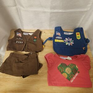 Lot Build A Bear Girl Scout Cothing